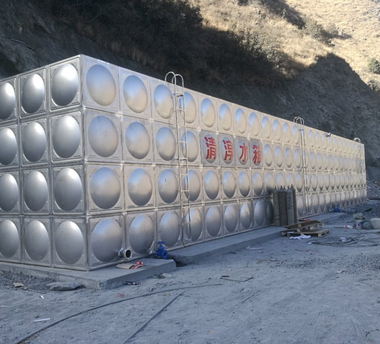 雅江两河水电站500吨不锈钢水箱